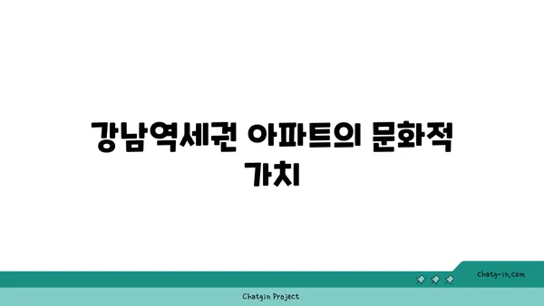 청계산입구역을 활용한 강남역세권 아파트: 해당 지역의 역사와 문화
