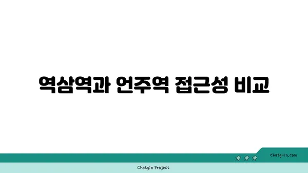 역삼동 역삼역 언주역 더블역세권 원에디션강남 전세