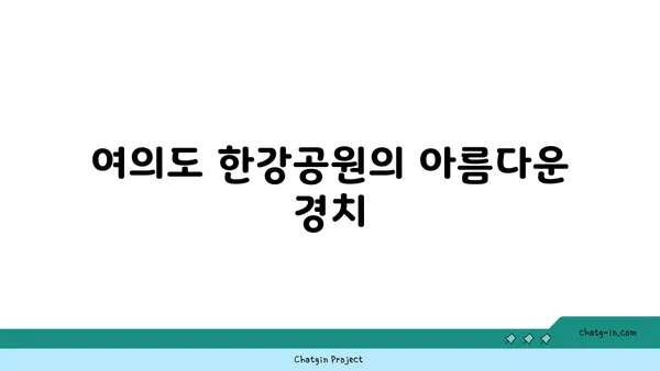 여의도 한강공원: 가족과 함께 즐기는 자전거 타기