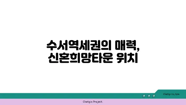 수서역세권 신혼희망타운 공공분양