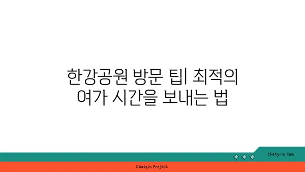 여의도 한강공원 놀거리: 자전거, 텐트, 배달존으로 즐기는 여의롤장