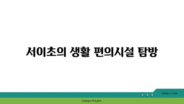 서이초에서의 편안한 삶: 래미안리더스원 아파트 매매