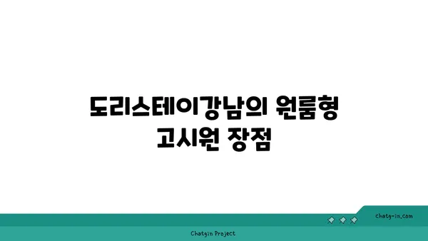 강남역 역세권 도리스테이강남 원룸형 고시원