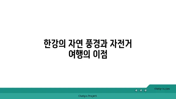 여의도 한강공원에서 자전거를 타고 자연의 아름다움을 만끽하자
