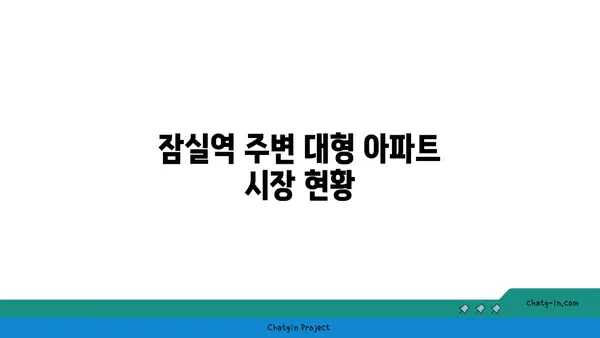 강남 역세권 잠실역 대형 아파트 리딩 추천