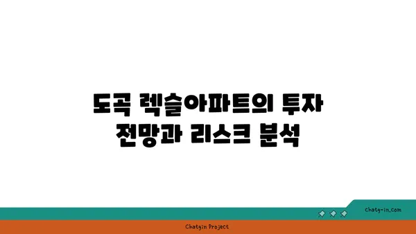 도곡 렉슬아파트 경매 분석: 강남 역세권 대형 평수