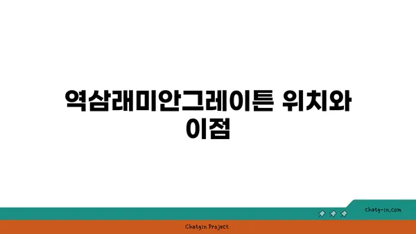 강남역 주변 아파트 경매 정보: 역삼래미안그레이튼