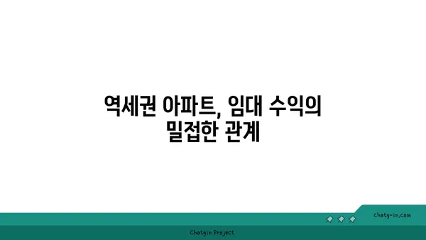 역세권 아파트의 숨겨진 수익률: 100%의 수익률을 위한 투자
