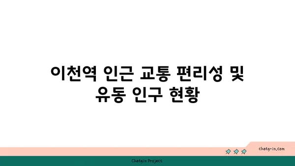이천역 역세권 이천 중리지구 아파트 명품 매물분양