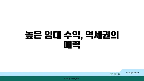 역세권 아파트의 놀라운 수익률