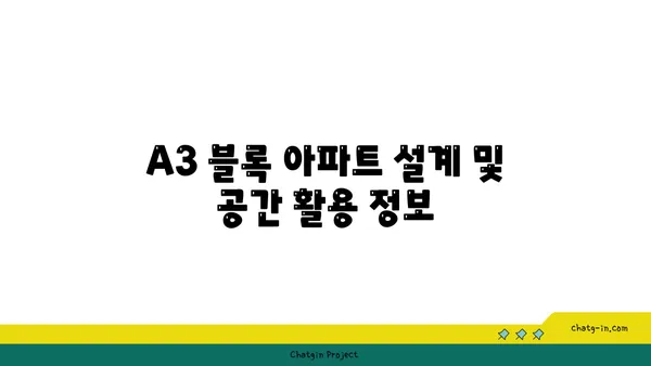 수서역 근처 A3 블록 아파트, 공공분양 안내
