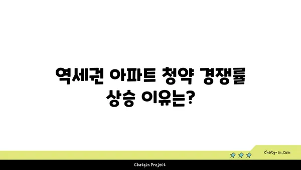 역세권 아파트 분양 및 청약 최신 소식