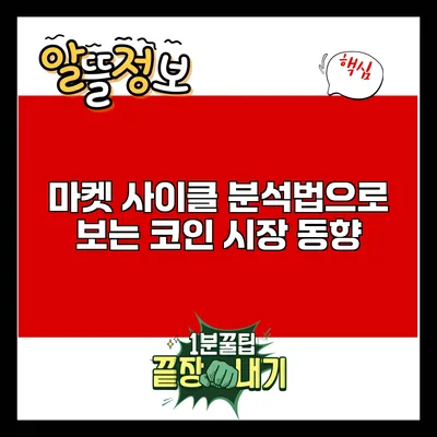 마켓 사이클 분석법으로 보는 코인 시장 동향