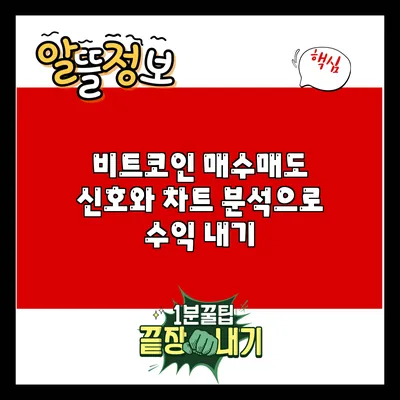 비트코인 매수/매도 신호와 차트 분석으로 수익 내기